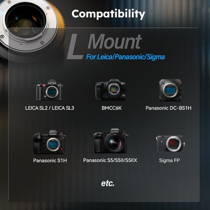 Produktbild Sirui Venus 75mm T2.9 1.6x Full-Frame Anamorphic lens(L mount) (L-Mount, Vollformat)