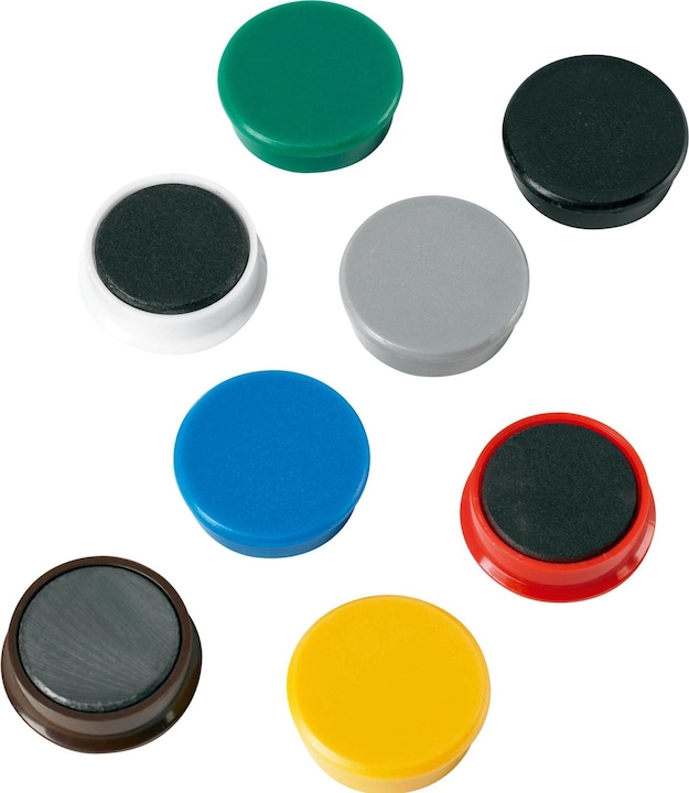 Alco Magneti di potenza 38 mm colori assortiti 10 pezzi/confezione (10 x)
