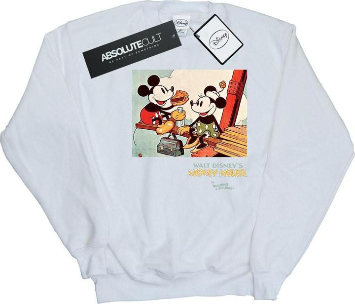 Immagine prodotto Disney Mickey Mouse Building A Building Felpa Uomo (XXL)