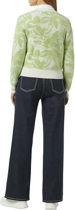 Actual product image Comma Strickjacke Flauschige Jacquard-Strickjacke (38)