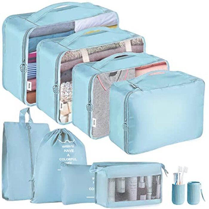 Produktbild Only-Bags.Store Koffer Organizer Set 10 Stück Packing Cubes Set Koffer Organizer Set Packing Cubes
