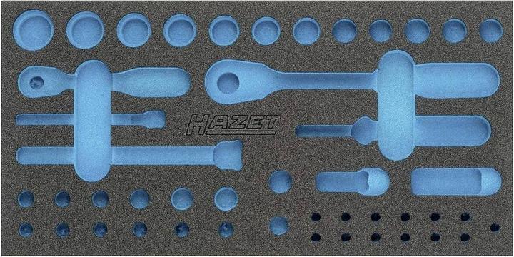 Actual product image HAZET 2C soft foam insert 163-351L