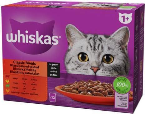 Produktbild Whiskas Canned Food Cats Meat 12x85g (12 Stk., 1020 g)