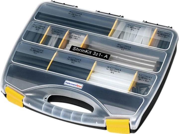 Produktbild HellermannTyton Schrumpfschlauchsortiment Schw (130x)