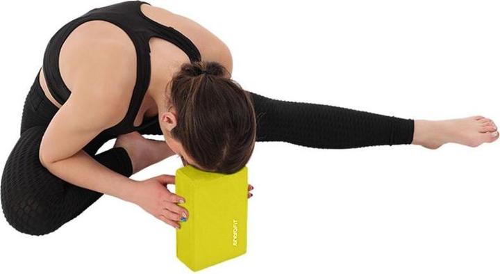 Immagine prodotto Enero Fit Blok Kostka Do ćwiczeń Joga Pilates Fitness żółta