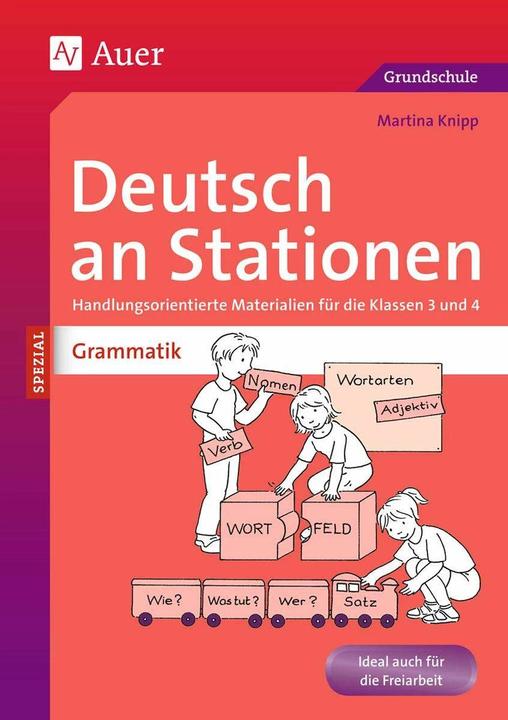 Produktbild Deutsch an Stationen spezial: Grammatik 3/4 (Deutsch, Martina Knipp, 2020)