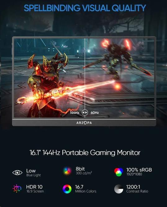 Image du produit Arzopa Z1RC (2560 x 1600 pixels, 16")