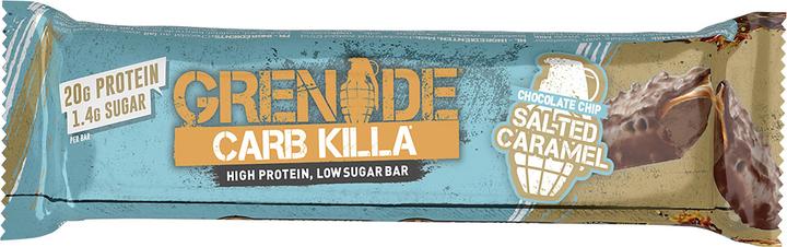 Actual product image Grenade Carb Killa Bars Chocolate Chip Salted Caramel (Chocolate, Caramel, Nougat, 1 pcs., 60 g)