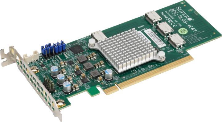 Produktbild Supermicro AOC-SLG3-4E4T-O: LP,4Ports