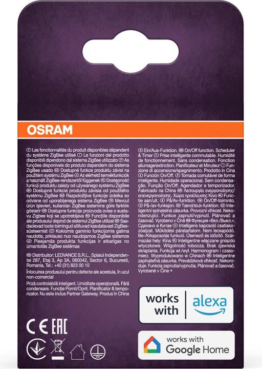 Productafbeelding Osram HOMELIGHTING Smart+ Funk-Steckdose