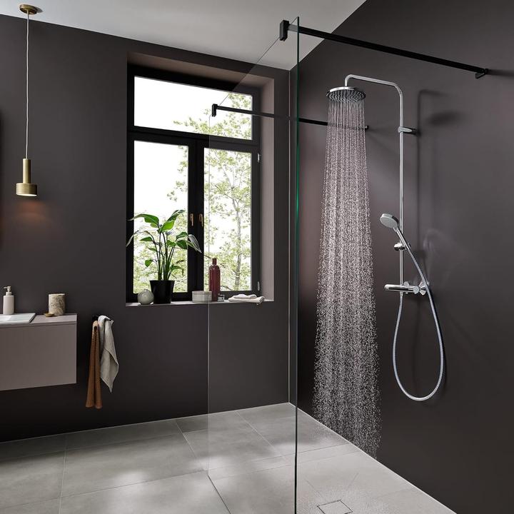 Image du produit hansgrohe Vernis Blend Système de douche 200 1 jet avec thermostat