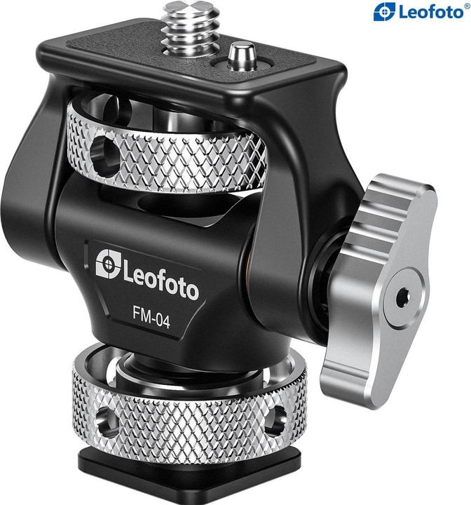 Leofoto Snail Head w/ Cold Shoe Adapter
