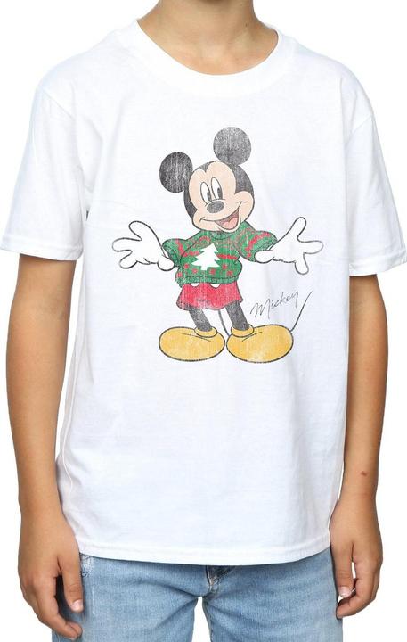 Image du produit Disney - T-shirt MICKEY MOUSE CHRISTMAS JUMPER - Garçon (140, 146)