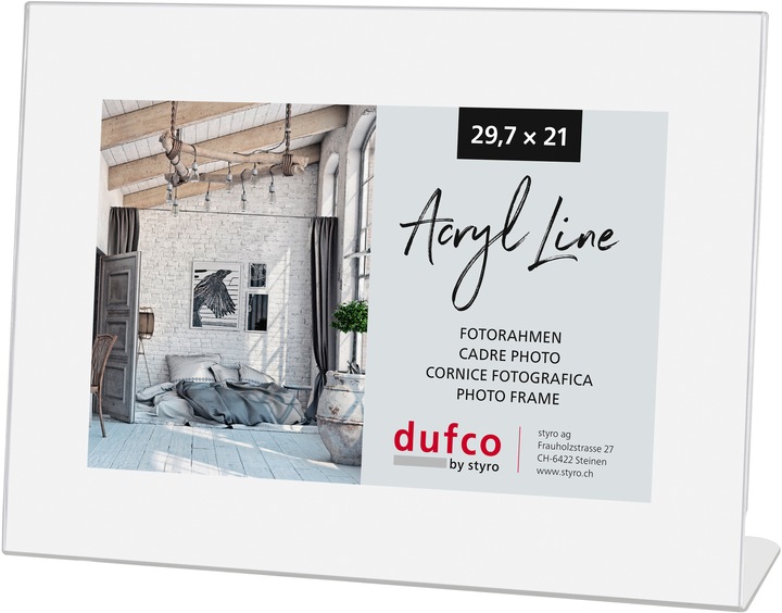 Image du produit Dufco Cadre photo en acrylique (A4)