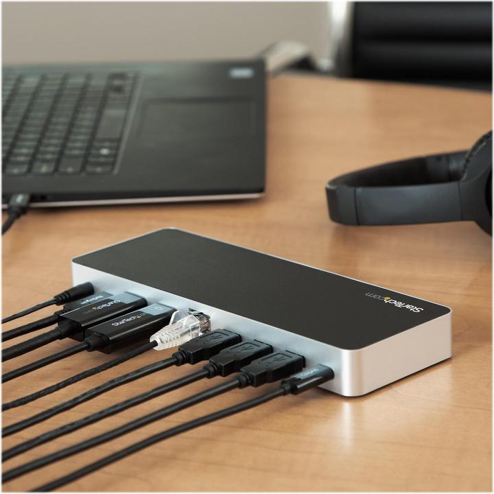 Produktbild StarTech Dual USB C Dock - Windows - Pd (USB-C, 5 Ports)