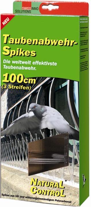 Actual product image Swissinno Pigeon repellent spikes 100cm