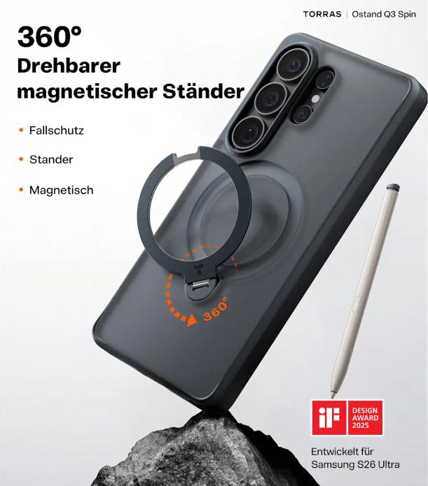 Immagine prodotto Torras Ostand Spin Series (Samsung Galaxy S26 Ultra)