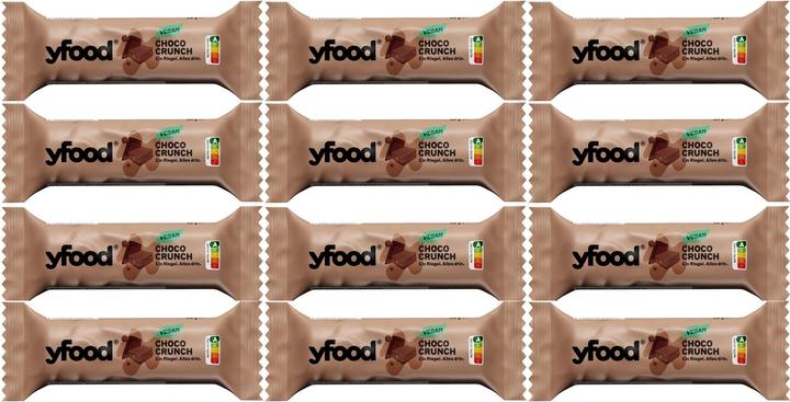 Produktbild YFood Veganer Protein Riegel (12 Stk., 60 g)
