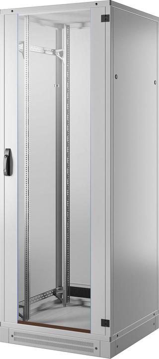 Produktbild EFB Elektronik Netzwerkschrank PRO 42HE, 800x800 mm, RAL7035 Set inkl. Sockel, 2-fach Lüfter und Netzleitung 48,30c (19 Zoll Rack)