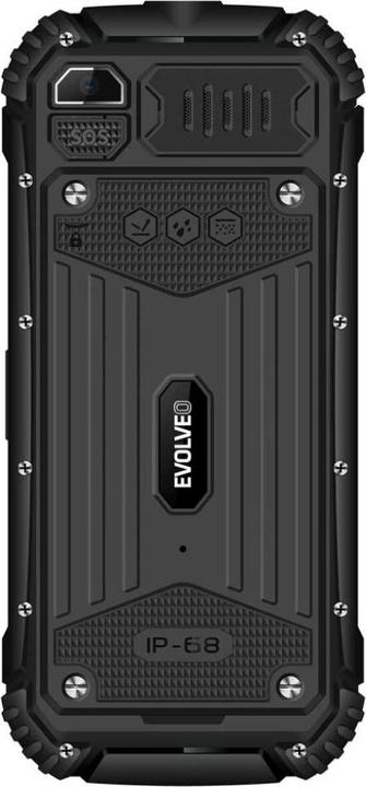 Actual product image Evolveo StrongPhone Q1 black / 2.4" / 0.3 MP / Dual SIM / IP68 (2.40", 0.30 Mpx)