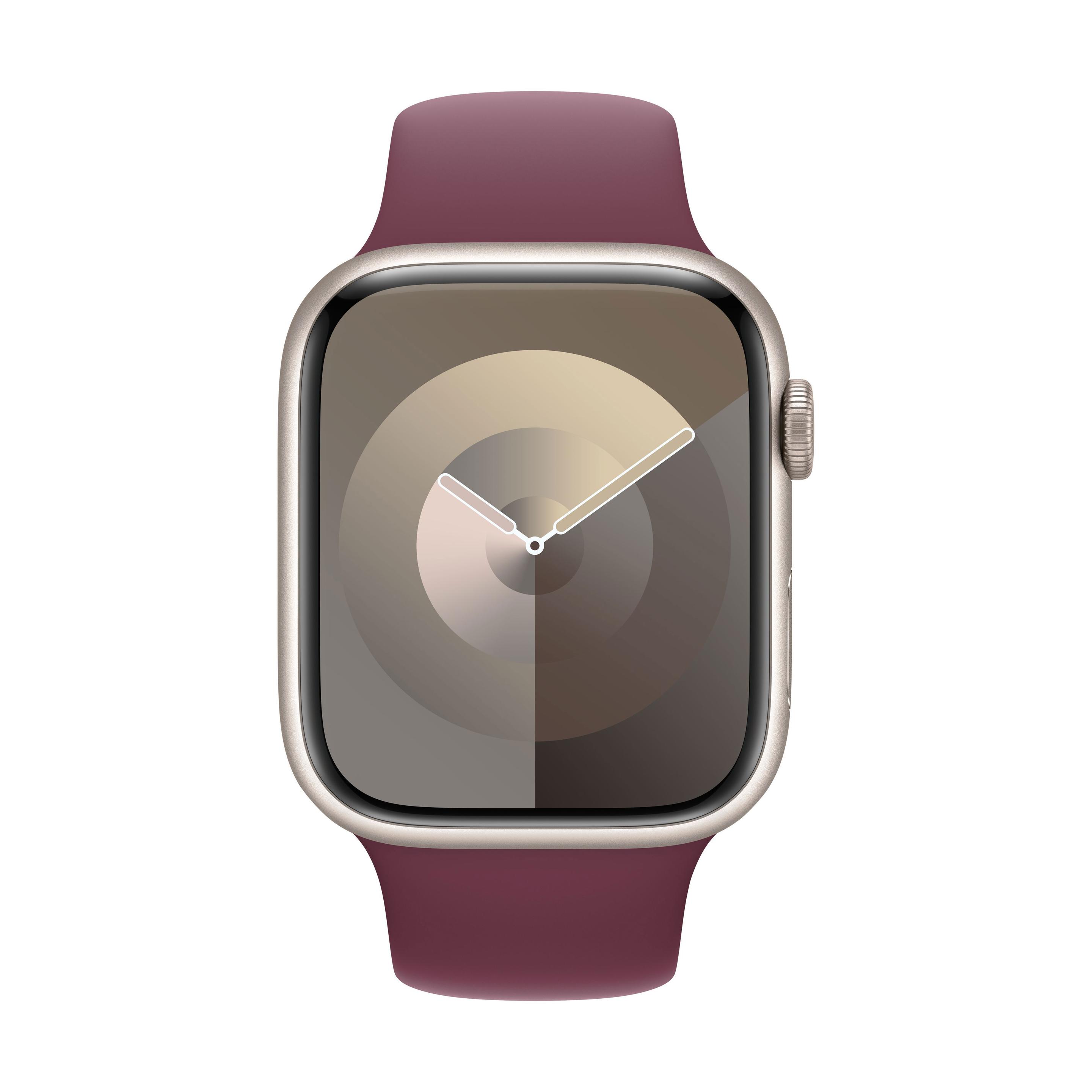 Thumbnail - Apple Sportarmband (45 mm, Fluorelastomer, Apple Watch Series 9), Uhrenarmband, Rot
