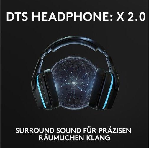 Image du produit Logitech G G935 Son surround sans fil 7.1 LIGHTSYNC pour les jeux - 2,4 GHz - EMEA (Sans fil)