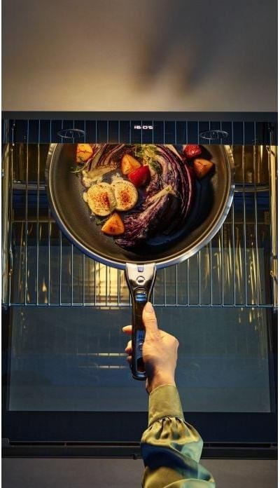 Immagine prodotto WMF Padella Click&Serve (24 cm, Padella per friggere, Acciaio inossidabile)
