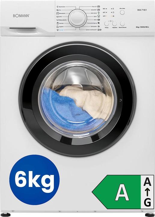 Actual product image Bomann WA 7161 (6 kg, Left)