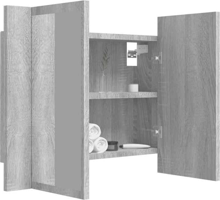 Actual product image vidaXL LED-Spiegelschrank (60 x 12 x 45 cm)