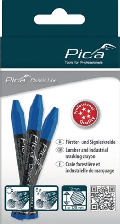 Actual product image Pica Marking Chalk Classic ECO 591 blue unpapered (12x)