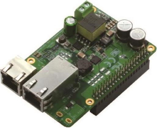 Actual product image Aaeon UP-POE-A20-0001 - PoE expansion module