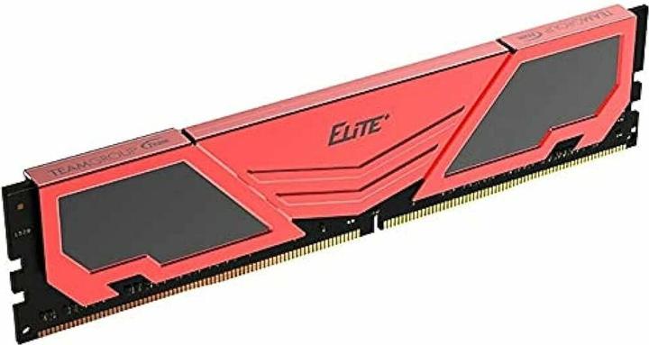 Actual product image Team Group RAM Team D4 3200 16GB C22 Elite Plus red (1 x 16GB, 3200 MHz, DDR4-RAM, U-DIMM)
