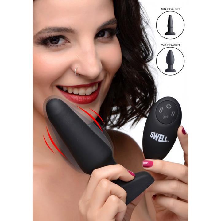 Produktbild Shots 10X Inflatable + Vibrating Silicone Anal Plug