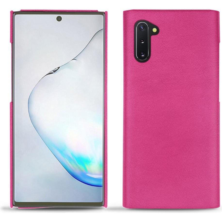Noreve Lederschutzhülle (Samsung Galaxy Note 10), Smartphone Hülle, Rosa