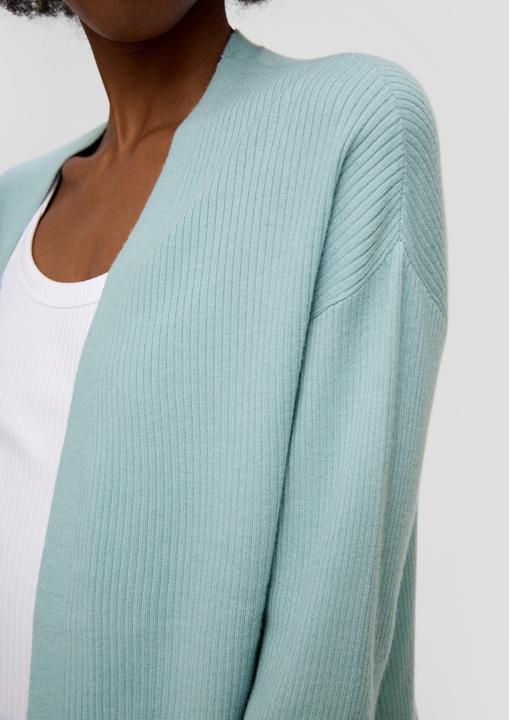 Image du produit s.Oliver Strickjacke Rippstrick-Cardigan im Loose Fit (L)