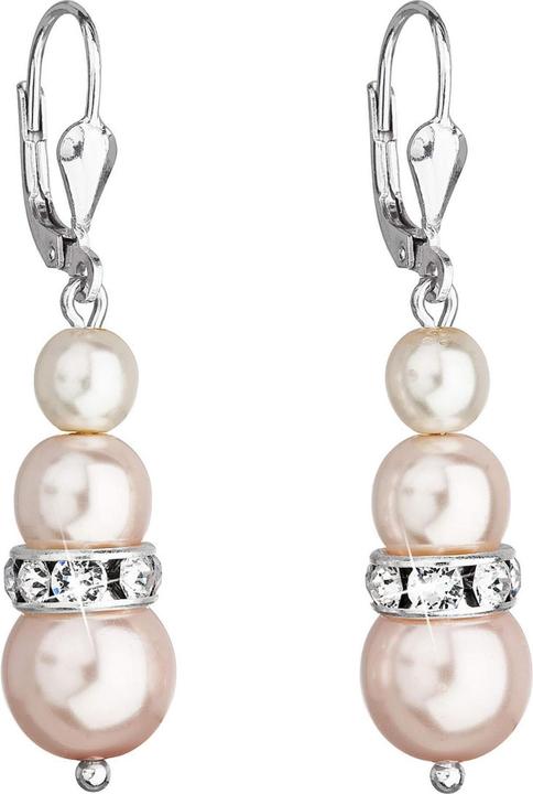 Immagine prodotto Evolution Group Incantevoli orecchini di perle con cristalli 31150.3