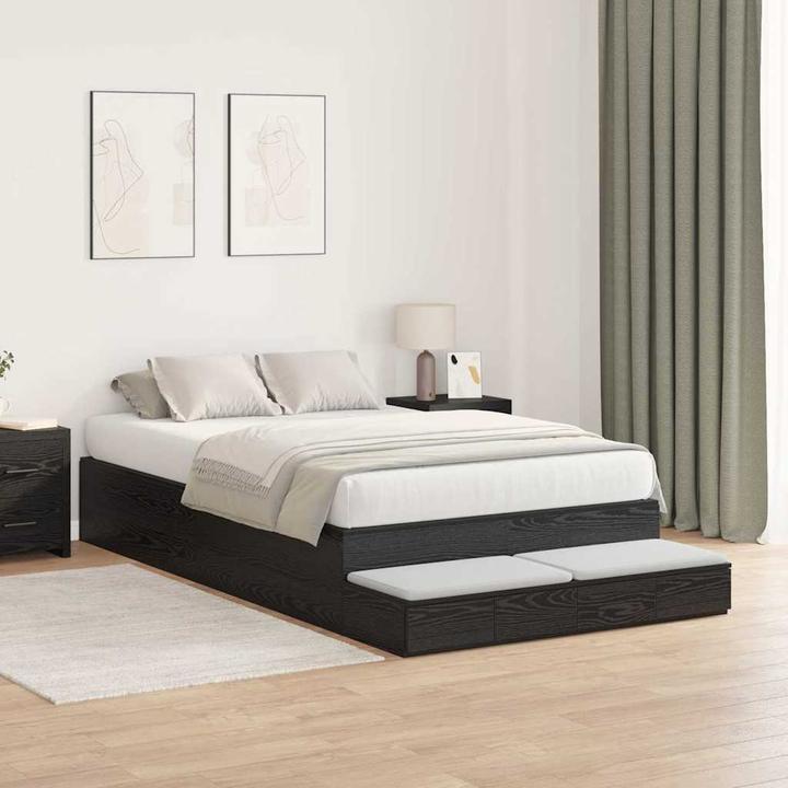 Actual product image vidaXL Storage bed (120 x 190 cm)