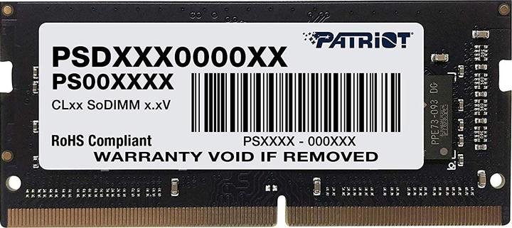 Produktbild Patriot Signature Line (1 x 8GB, 2666 MHz, DDR4-RAM, SO-DIMM)