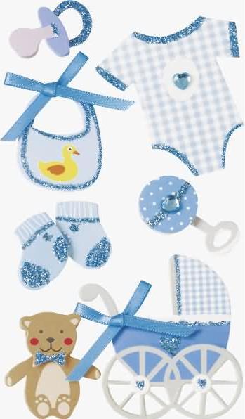 Produktbild Heyda Motivsticker Baby Boy (8 Sticker)