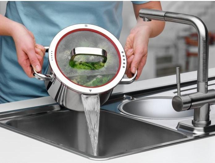 Image du produit WMF Poêle Fonction4 (16 cm, Cocotte + faitout, Casserole, Acier inoxydable)
