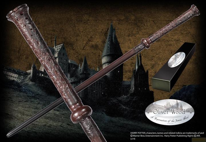 Actual product image Noble Collection Harry Potter Zauberstab Oliver Wood (Charakter-Edition)