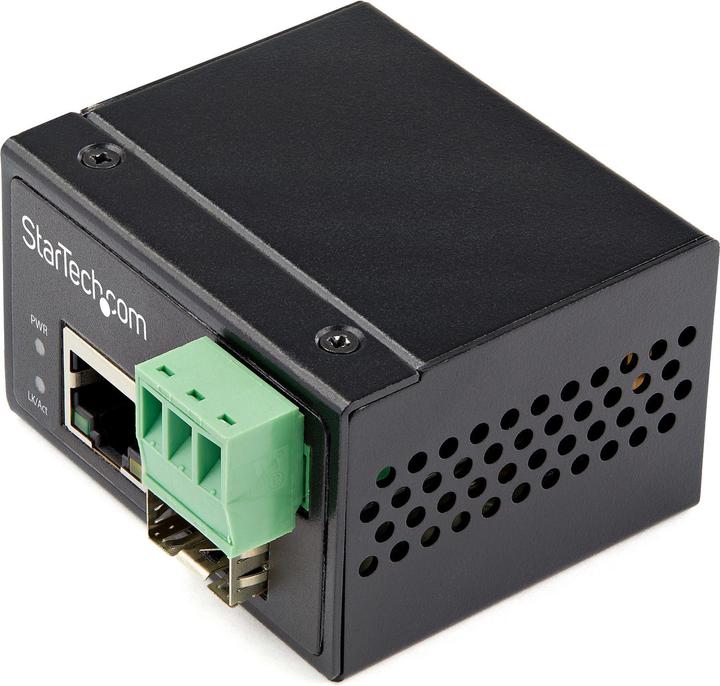 Produktbild StarTech .com Industrial Fiber to Ethernet Media Converter