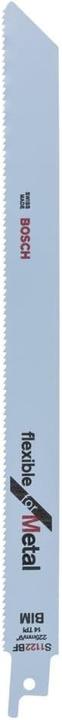 Produktbild Bosch Professional Zubehör Säbelsägeblatt S 1122 BF Flexible for Metal, 100er-Pack