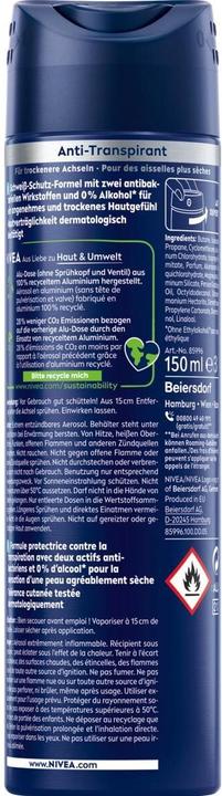 Actual product image NIVEA MEN Dry Active (Spray, 150 ml)