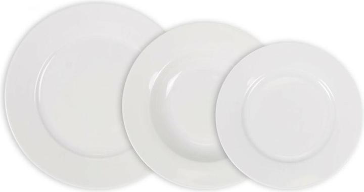 Actual product image La Mer Geschirr-Set La Mediterránea Aneto Weiss kreisförmig 12 Stücke (2 Stück) (12 Piece)