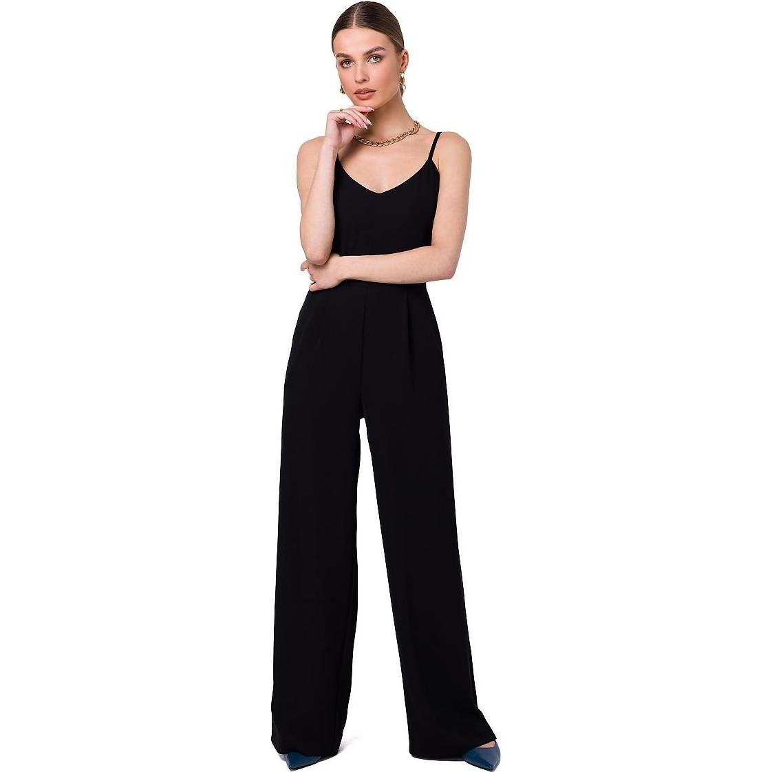 Stylove, Jumpsuit, Overall, Schwarz, (XXL)