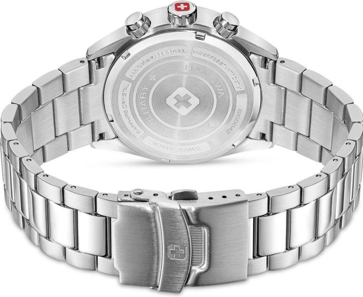 Actual product image Swiss Military Hanowa Navalus Pro Chrono (Analogue wristwatch, Swiss made, 43 mm)