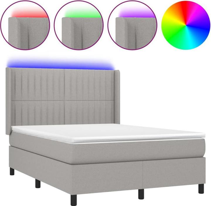Image du produit vidaXL Boxspringbett (140 x 190 cm)