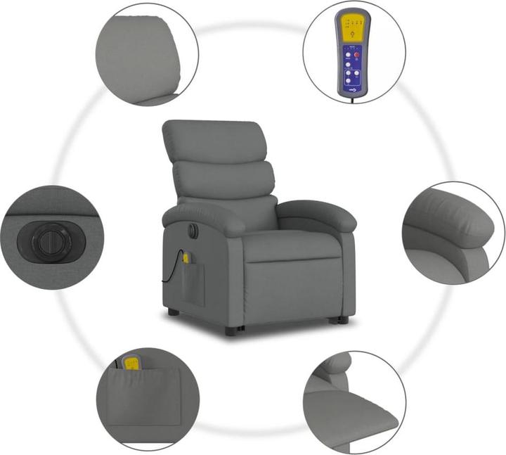 Produktbild vidaXL Massagesessel mit Aufstehhilfe