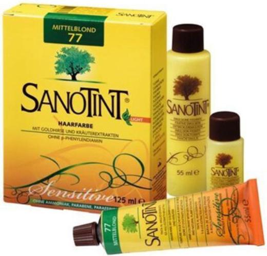 Produktbild Sanotint Sensitive Light Haarfarbe 77 dunkelblond gold (77)